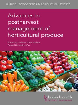 cover image of Advances in postharvest management of horticultural produce